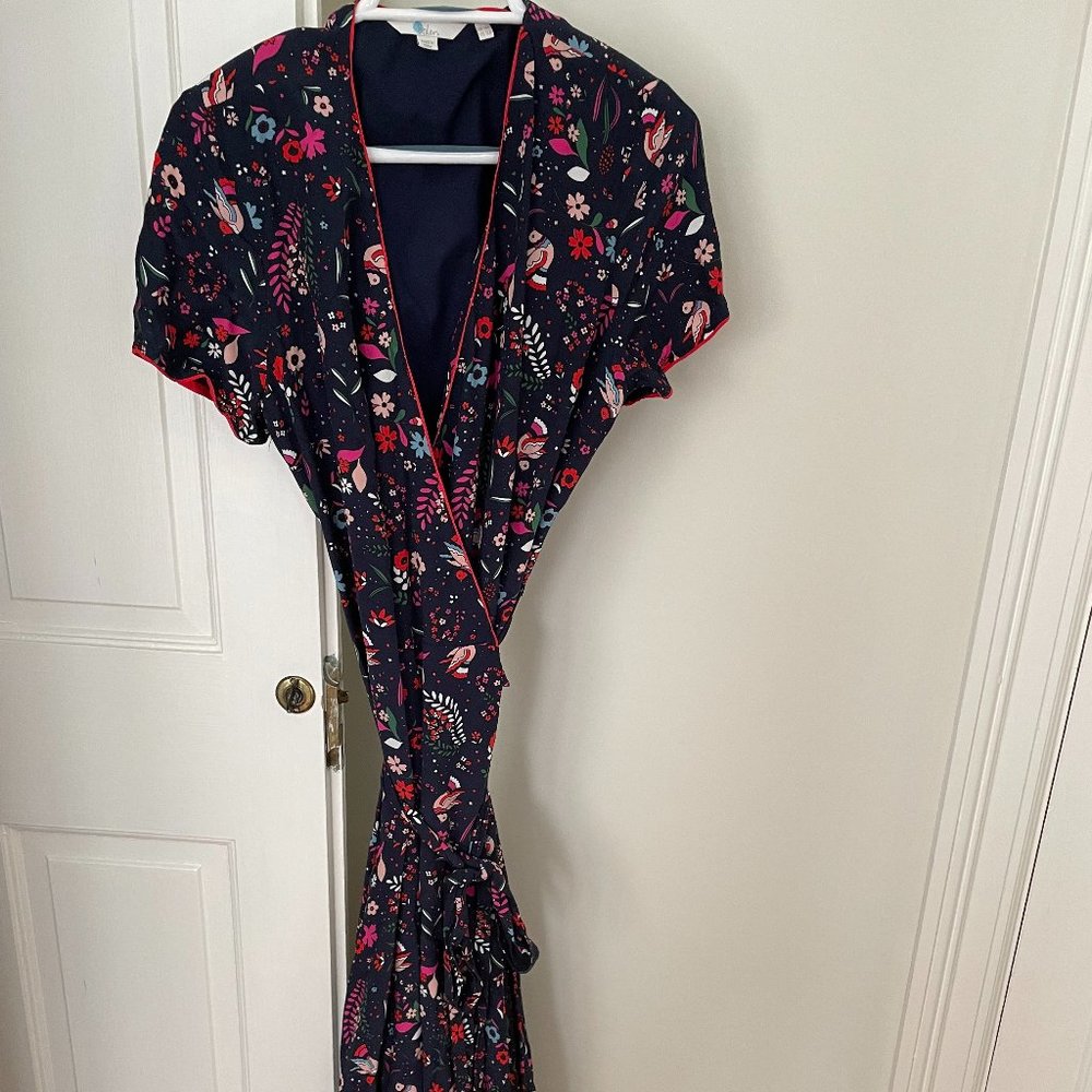 Boden wrap dress